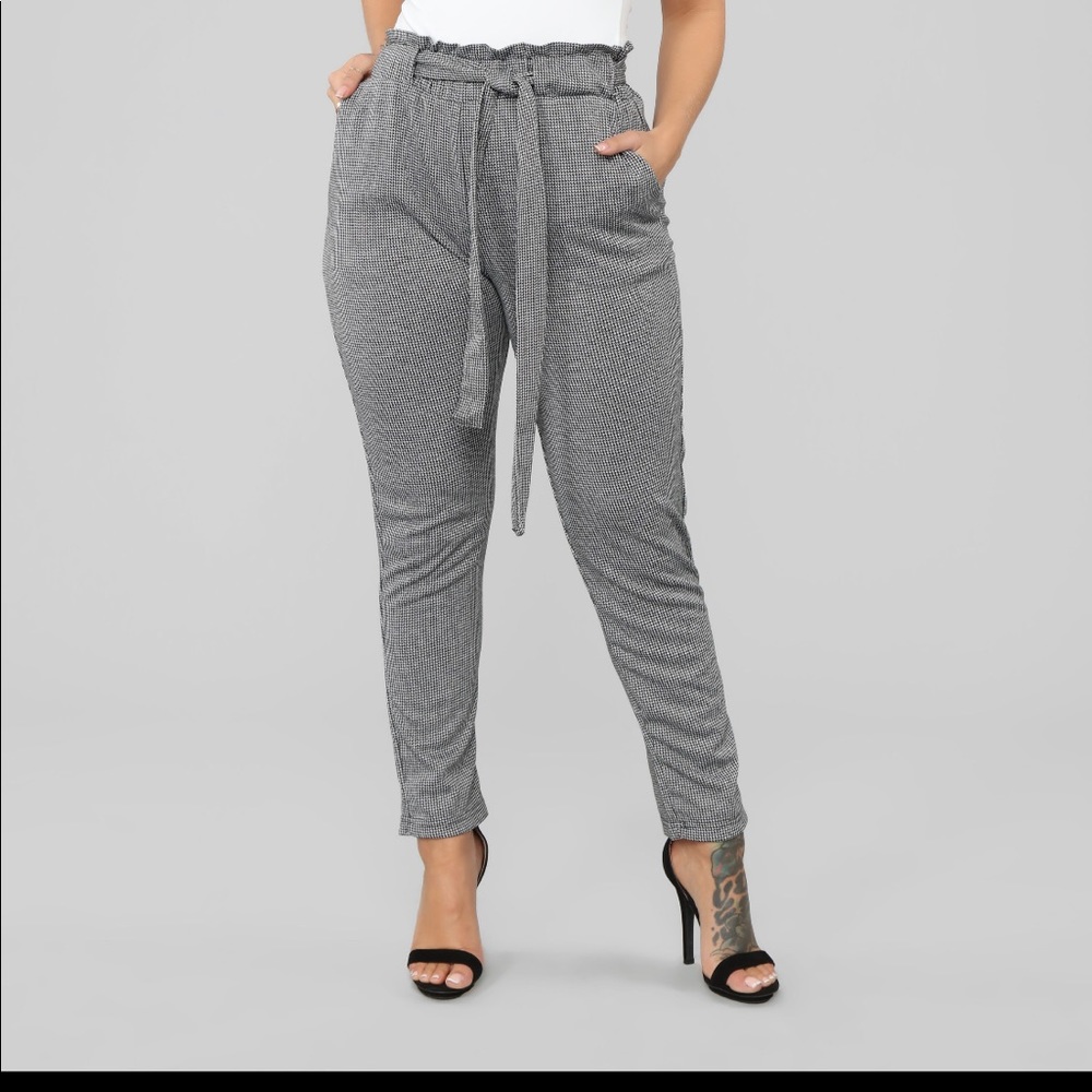 ❤️High waisted houndstooth pants❤️